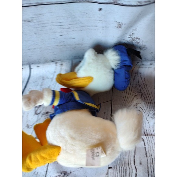 The Disney Store Vintage Donald Duck Plush Stuffed Animal Mattel Toys 1990’s - Picture 3 of 7
